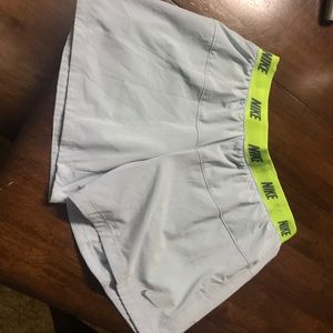 Gray/Blue Dri-Fit Nike Shorts